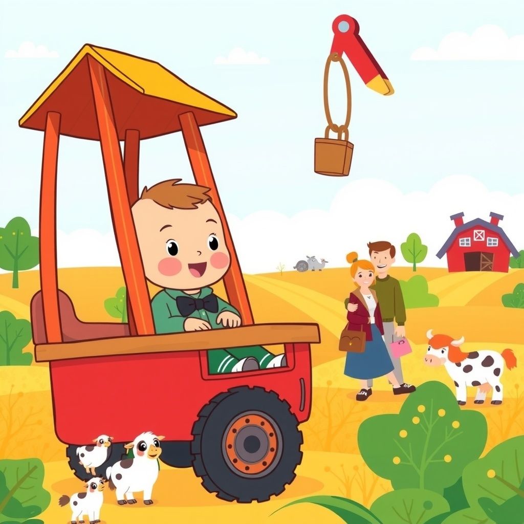 Guus and the Big Yellow Crane