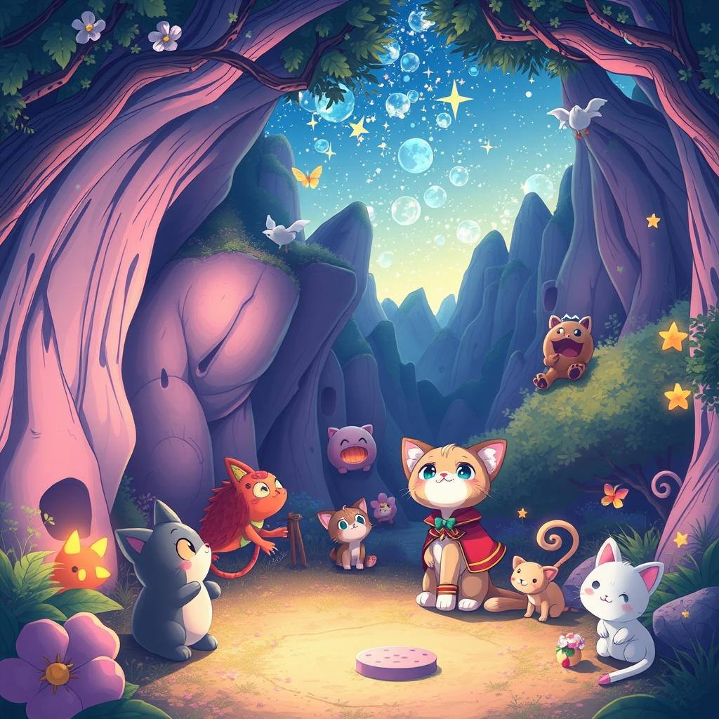 Little Miss Kitty and the Rainbow Bridge
