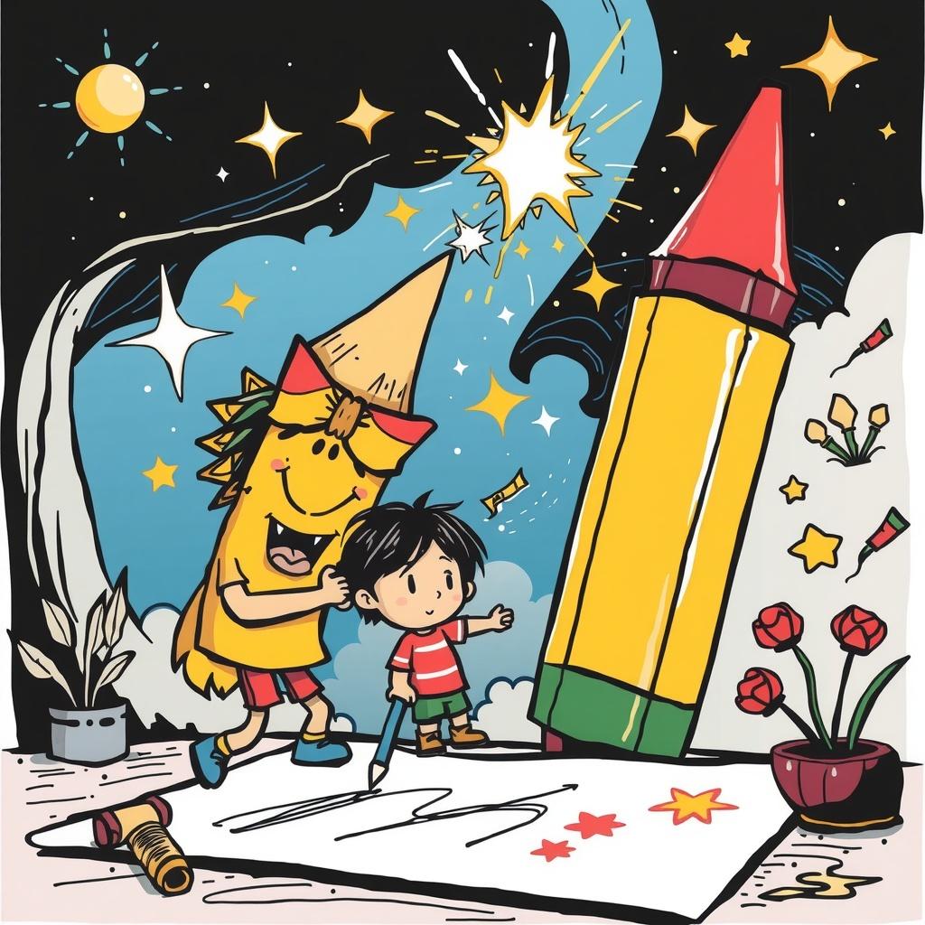The Magic Crayon
