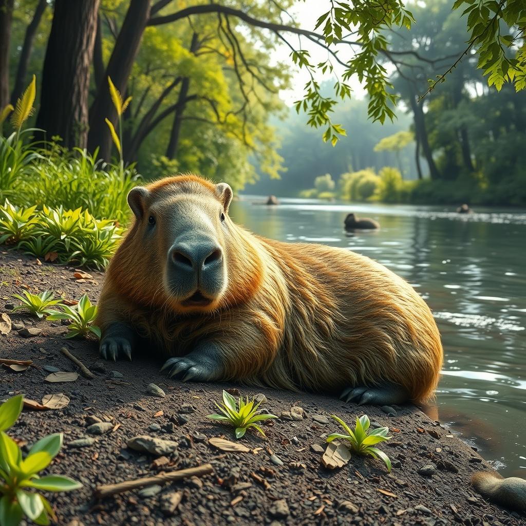 Capibara's Day Out