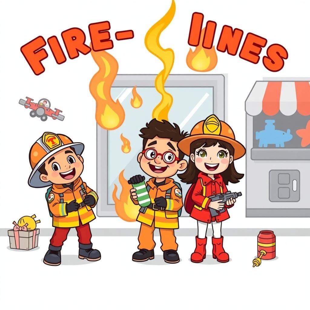 Firefighters of Fire-City: The Great Toy Shop Rescue