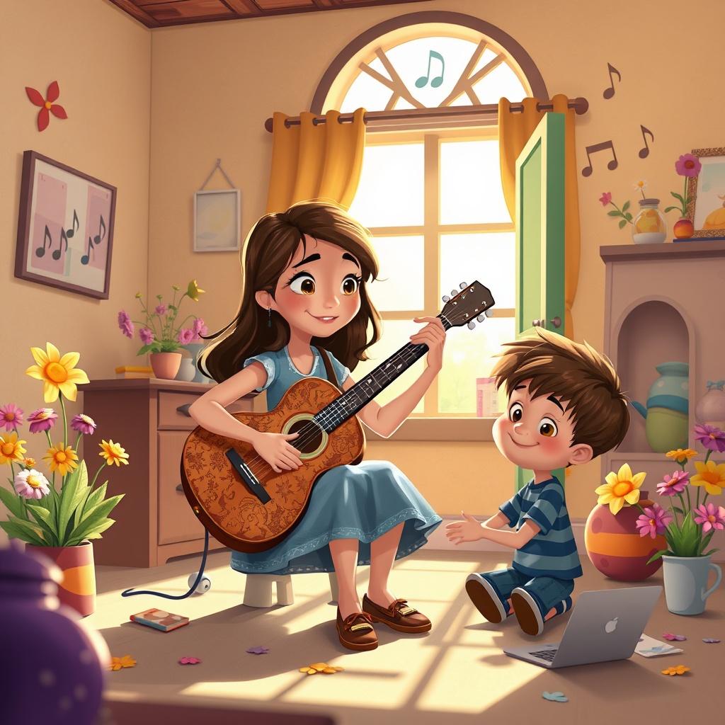 Strings of Her Imagination