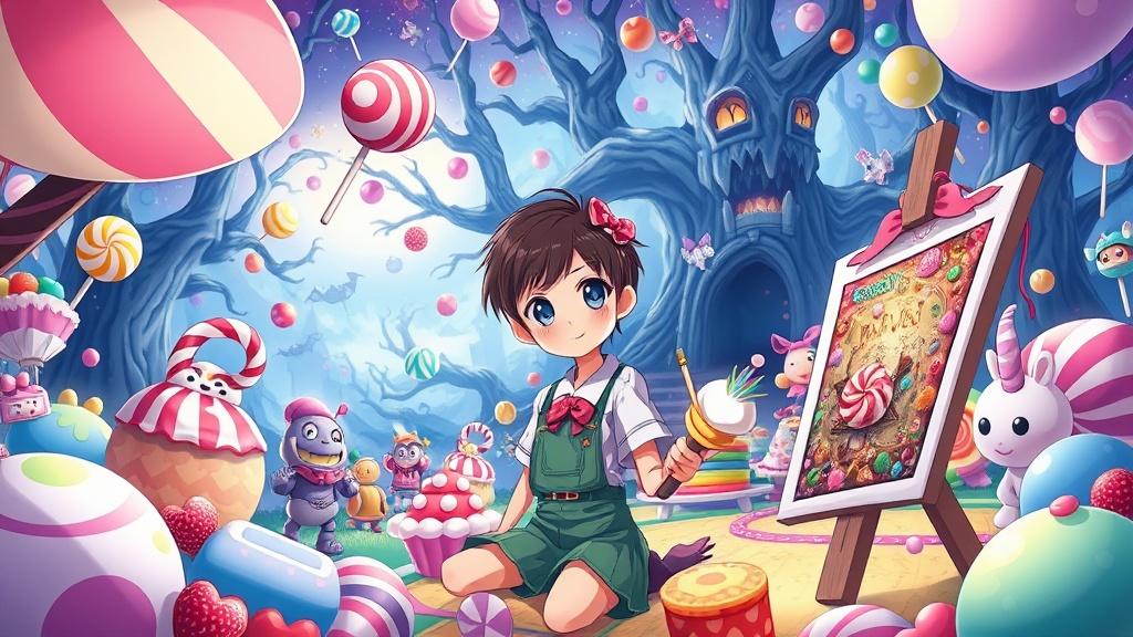 The Magical Paintbrush Adventure