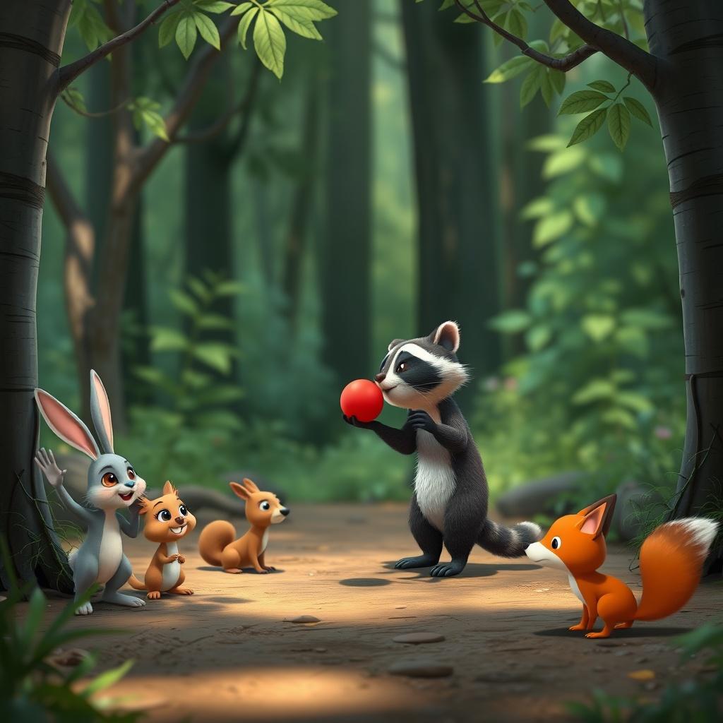 The Curious Raccoon's Game