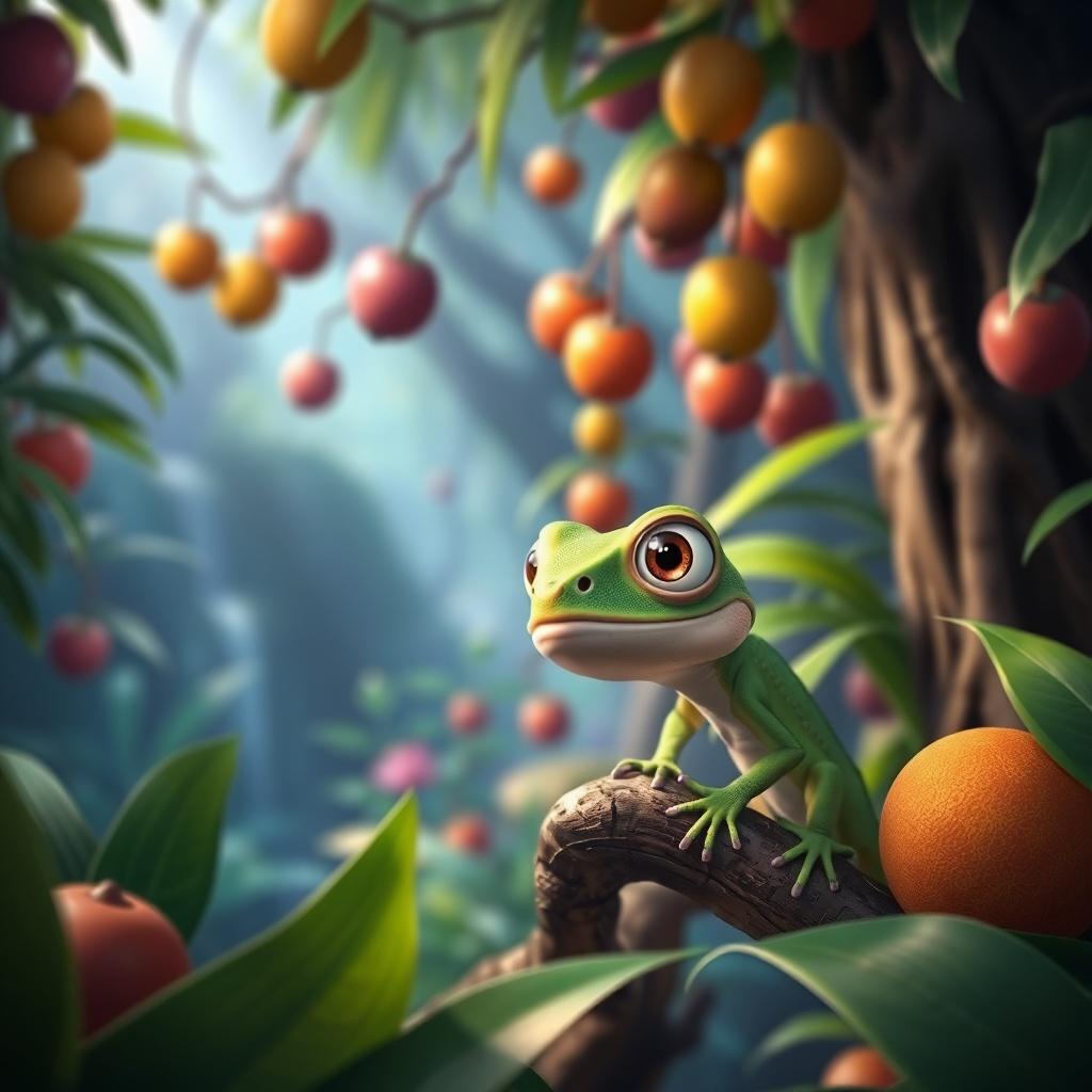 The Gecko's First Bite