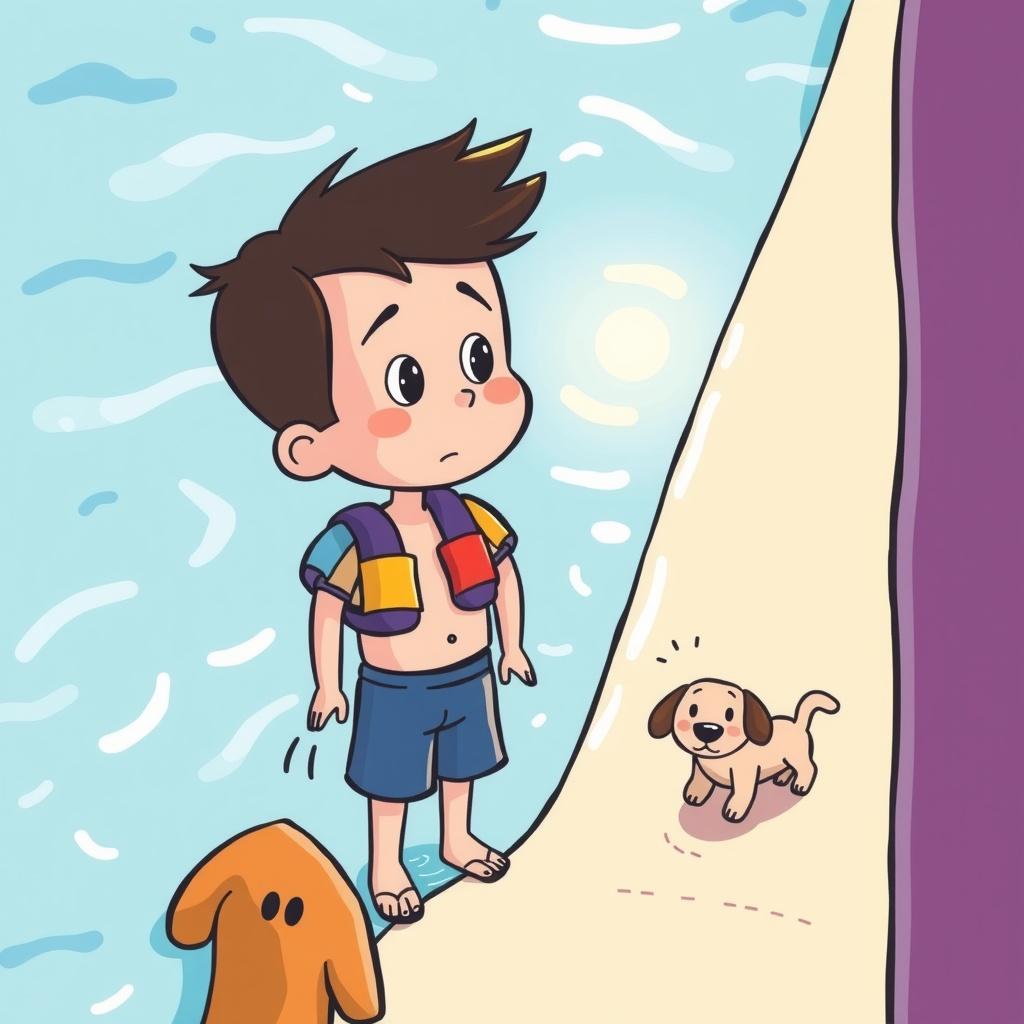 The Little Swimmer’s Courage