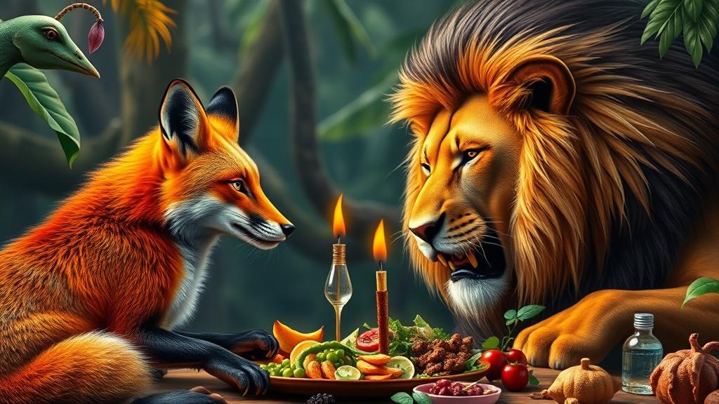 The Lion's Humbling Lesson