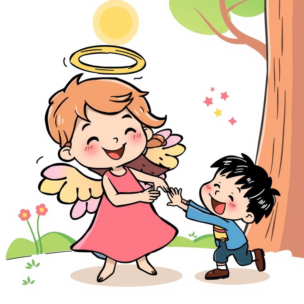 The Guardian Angel and the Naughty Child