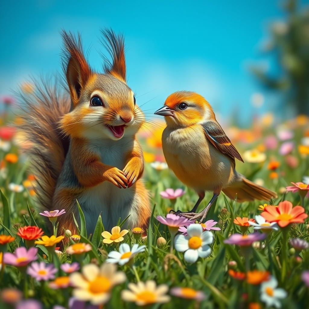 Friends in the Meadow