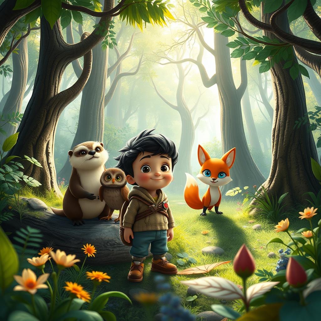 Milo and the Whispering Forest