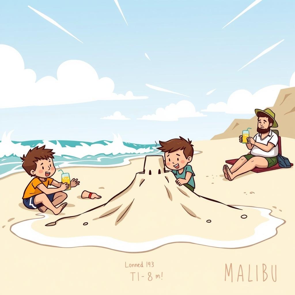 Brandon and Bradley's Beach Adventure