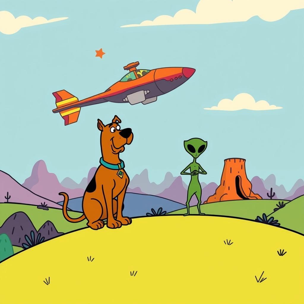 Scooby-Doo and the Legend of Their Lost Alien Friend Crystal