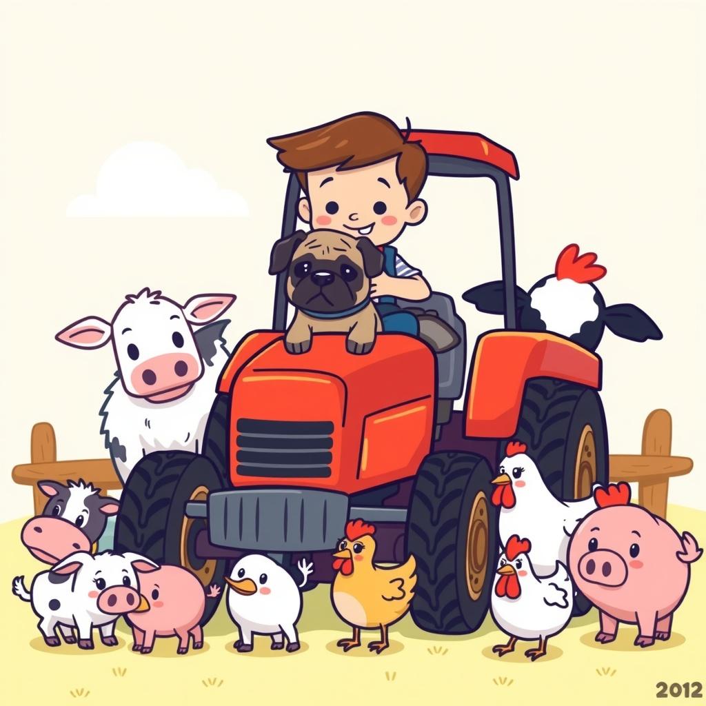 A Day on Farmer Giles' Farm
