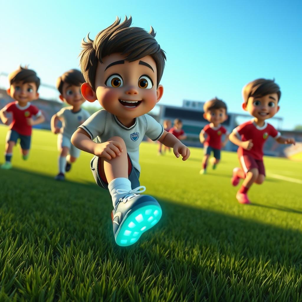 Finn and the Magical Soccer Shoes