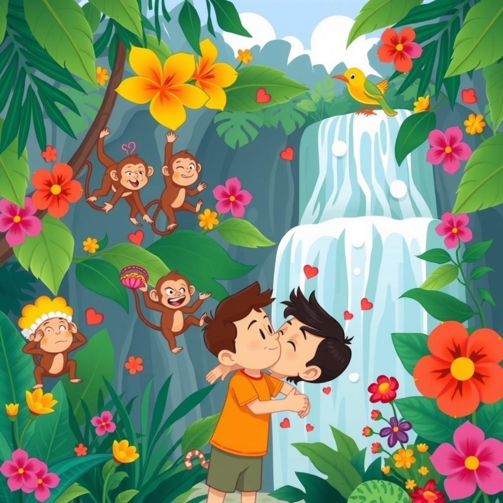 Whimsical Jungle Romance