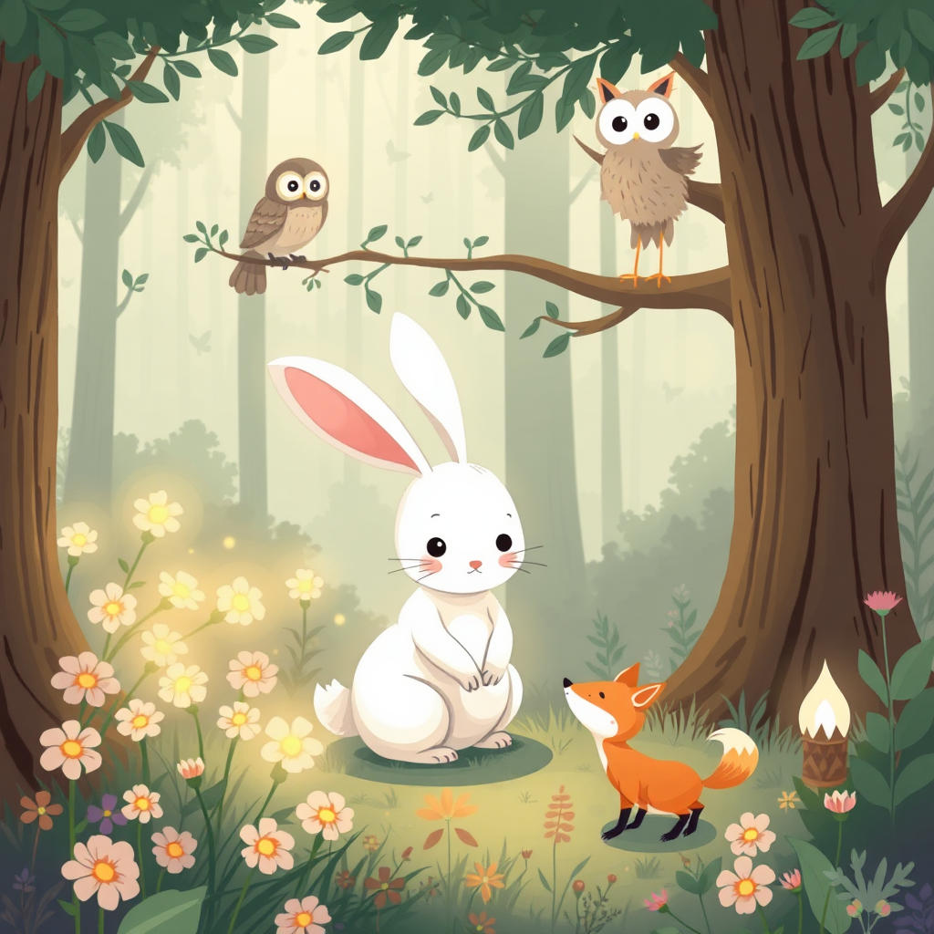 The Brave Rabbit's Journey