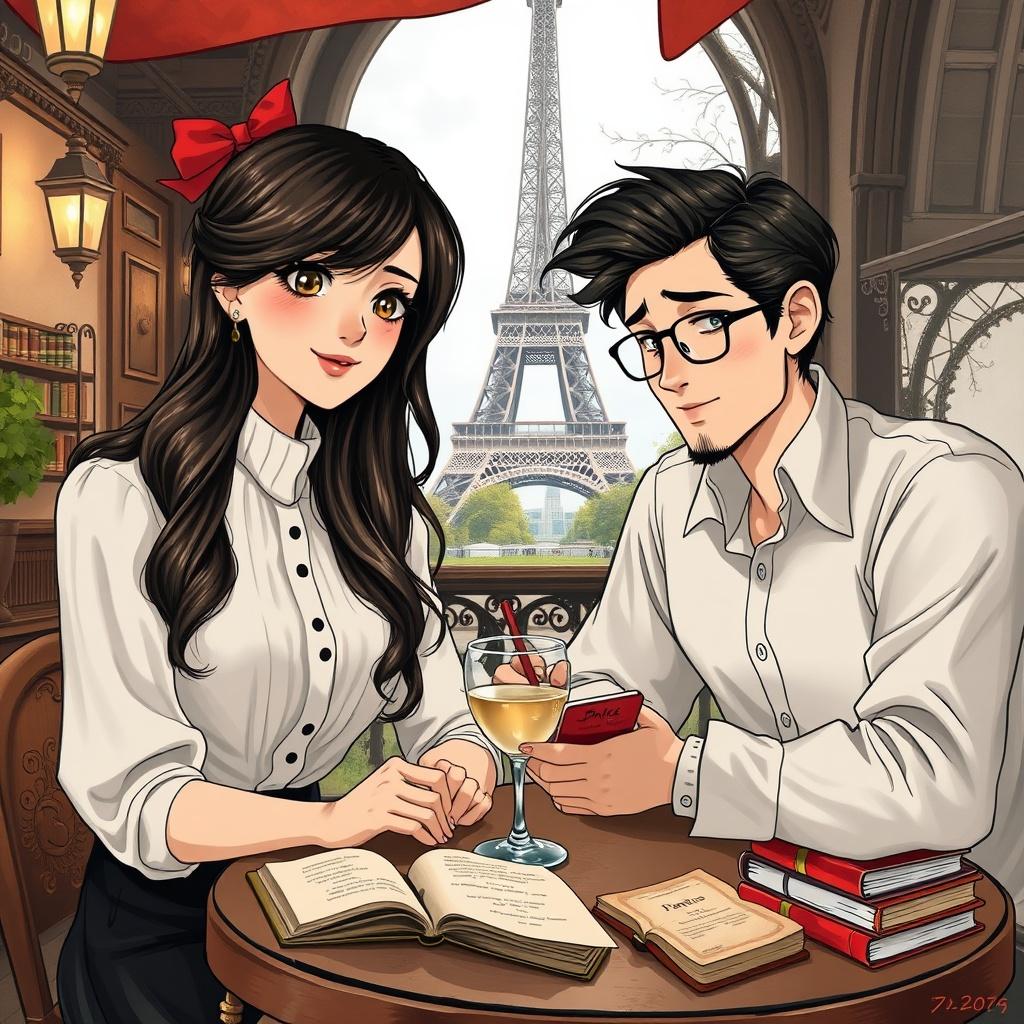 Love Beneath the Eiffel Tower
