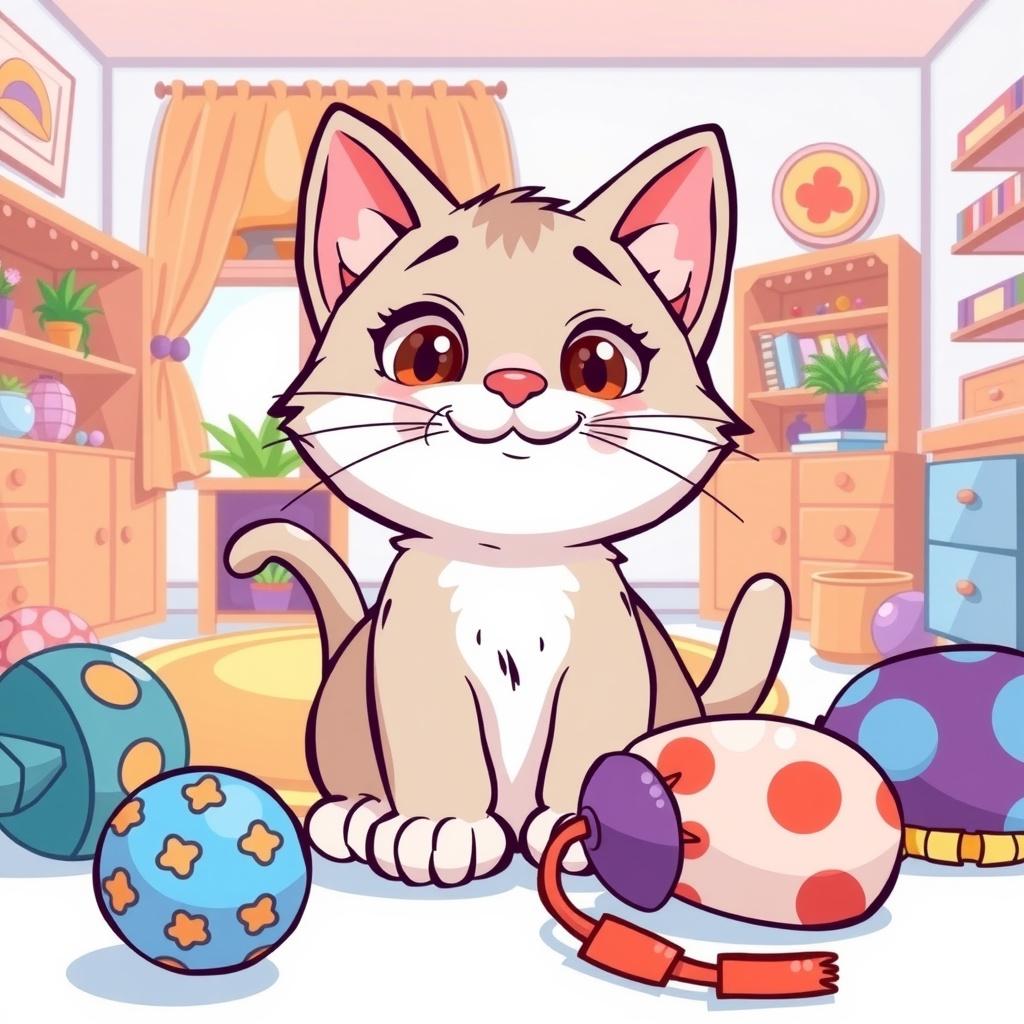 Mara the Funny Kitten