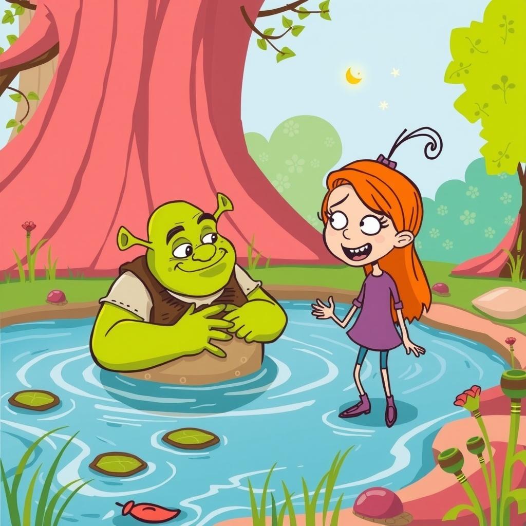 Shrek Meets the Poop Girl