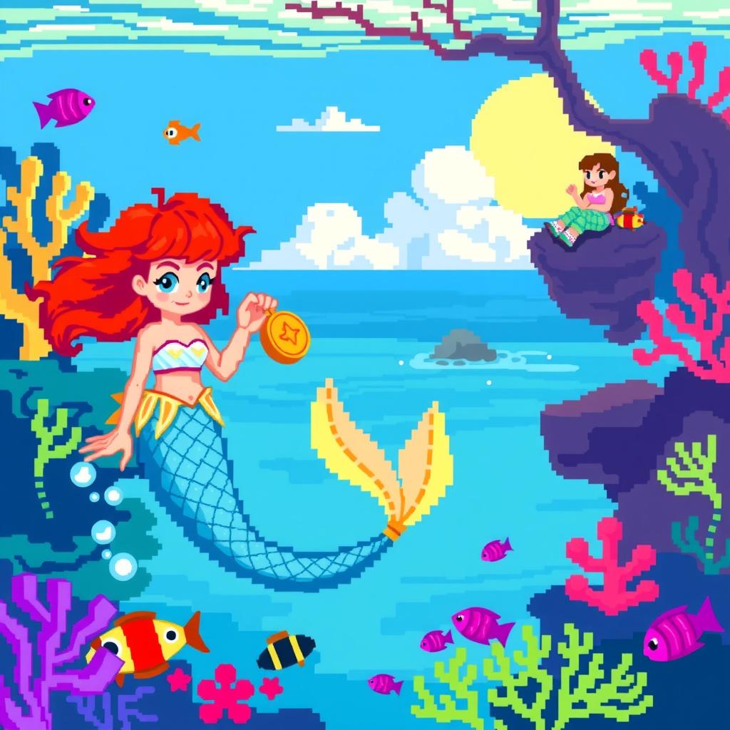The Little Mermaid and the Lost Treasure