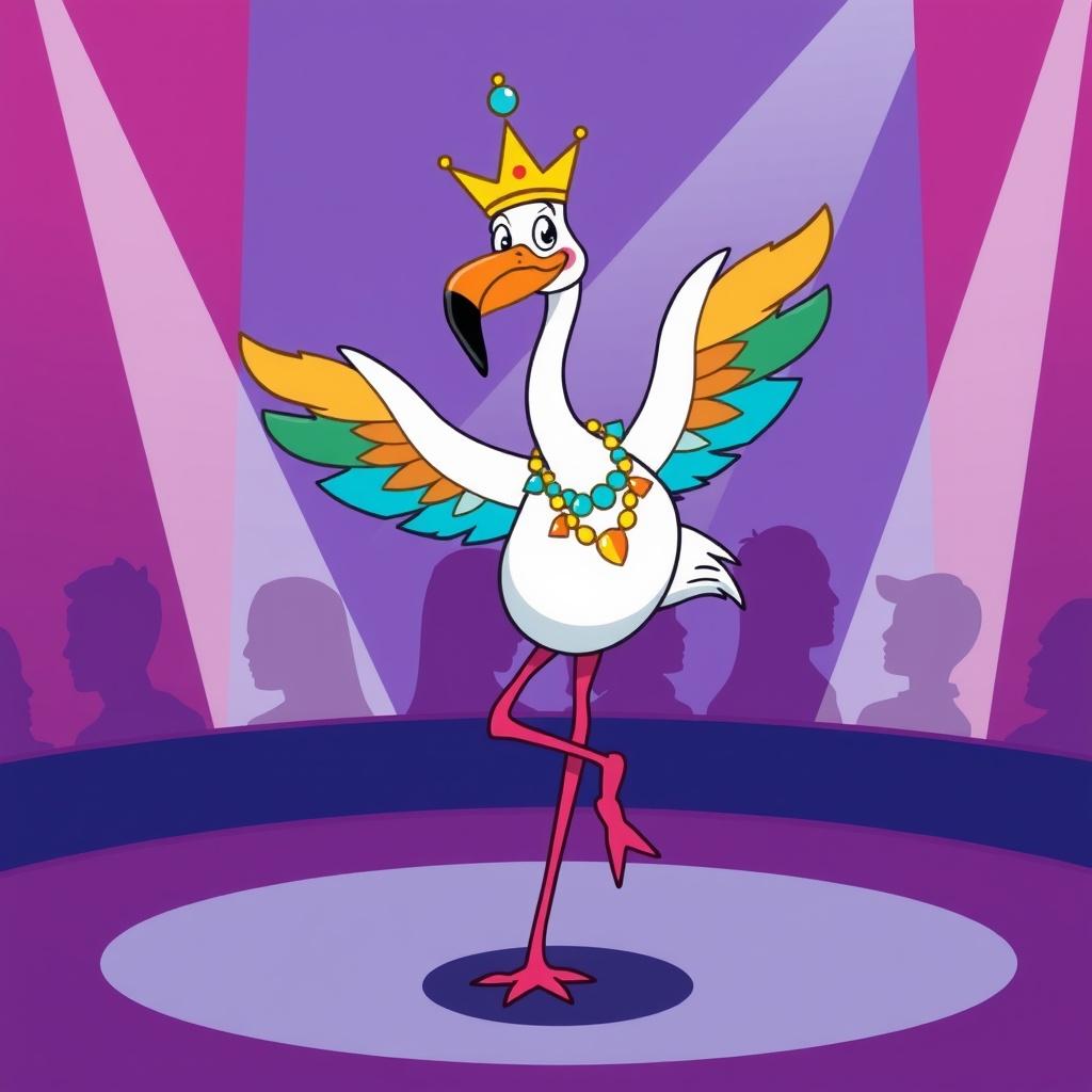 Franks the Flamingo's Colorful Comeback