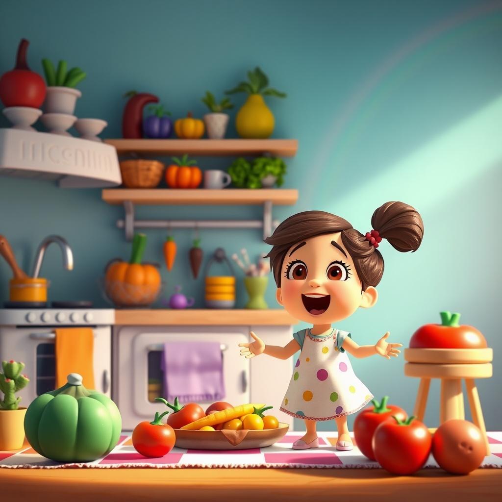 The Magical Vegetable Rainbow