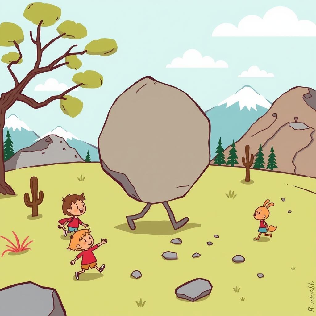 Rocky's Journey: The Extraordinary Tale of a Walking Rock cover image