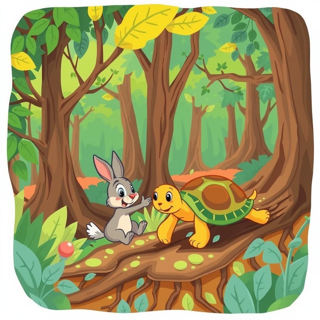 The Honest Rabbit and the Race