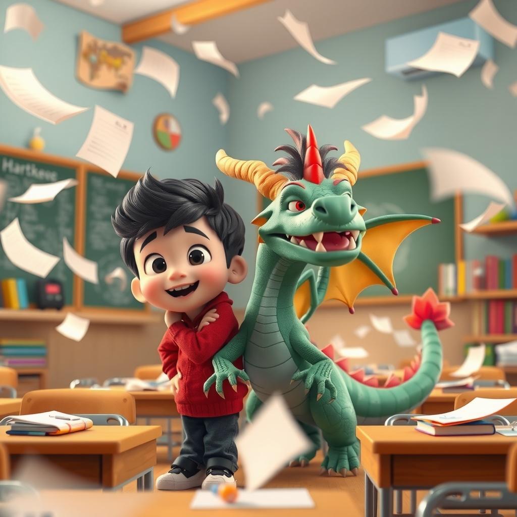 My Pet Dragon Hates Homework