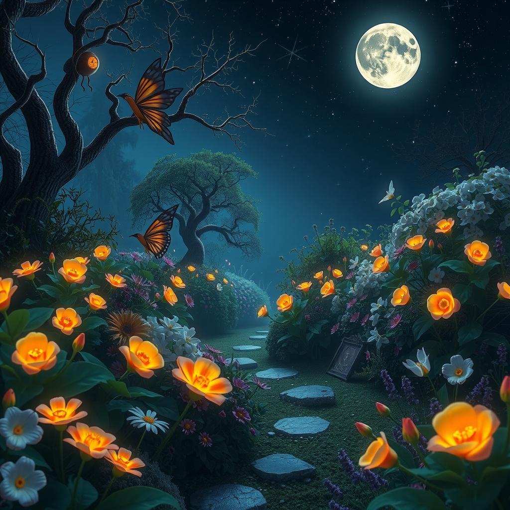 The Nighttime Garden
