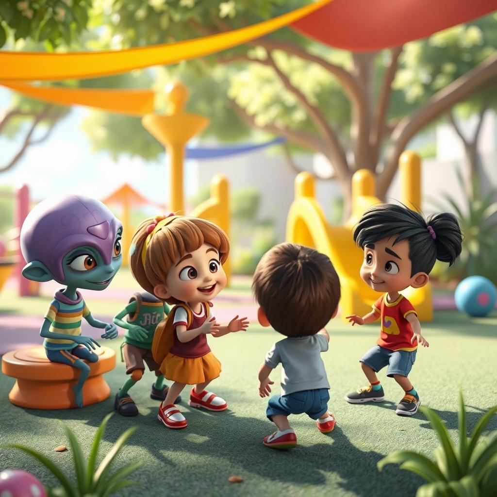 The Alien Playground Adventure cover image
