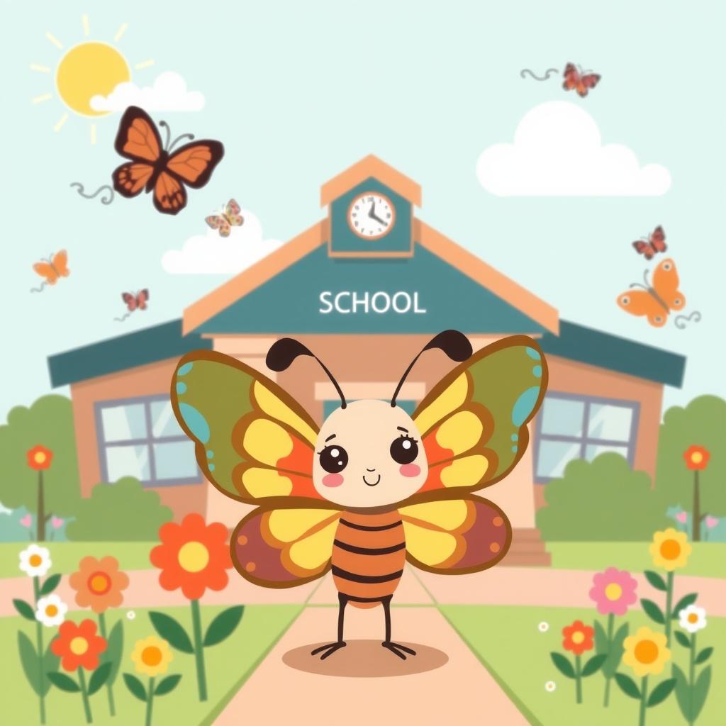 Annie the Butterfly Starts School