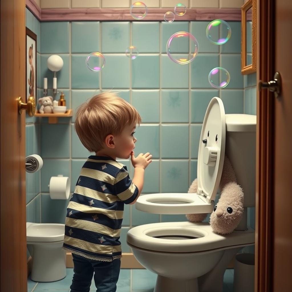 Timmy's Toilet Adventure