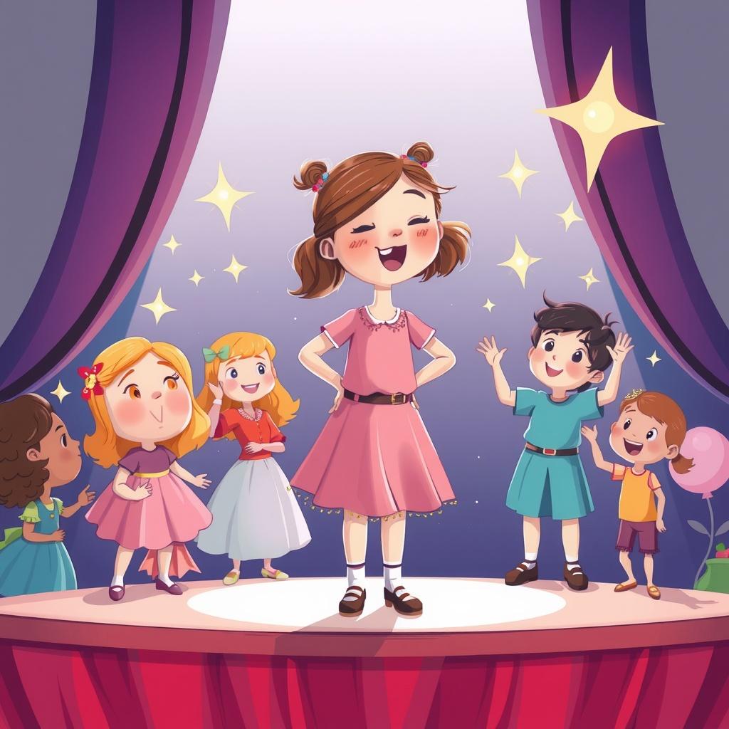 The Little Star and Her Courageous Heart