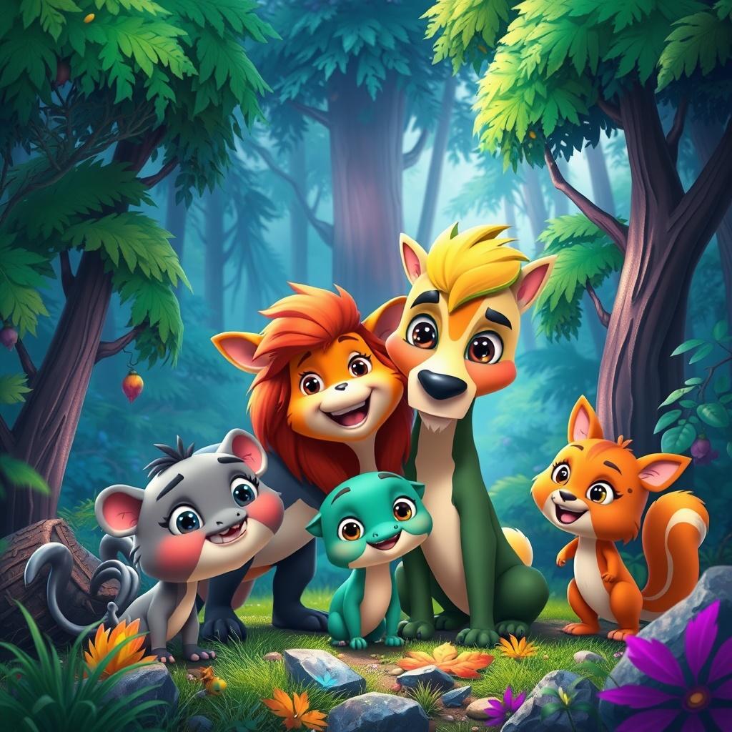 The Grand Adventure in the Enchanted Forest