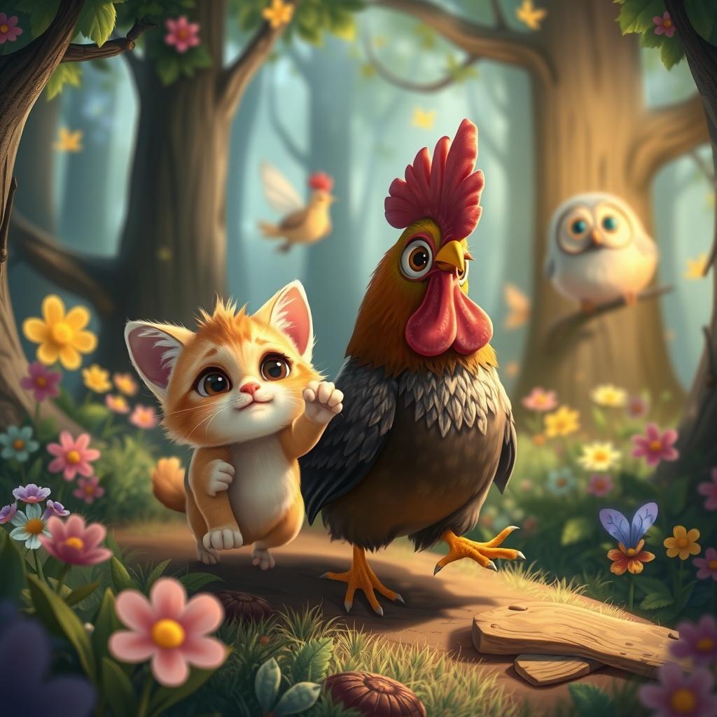 The Quest for the Rainbow Feather
