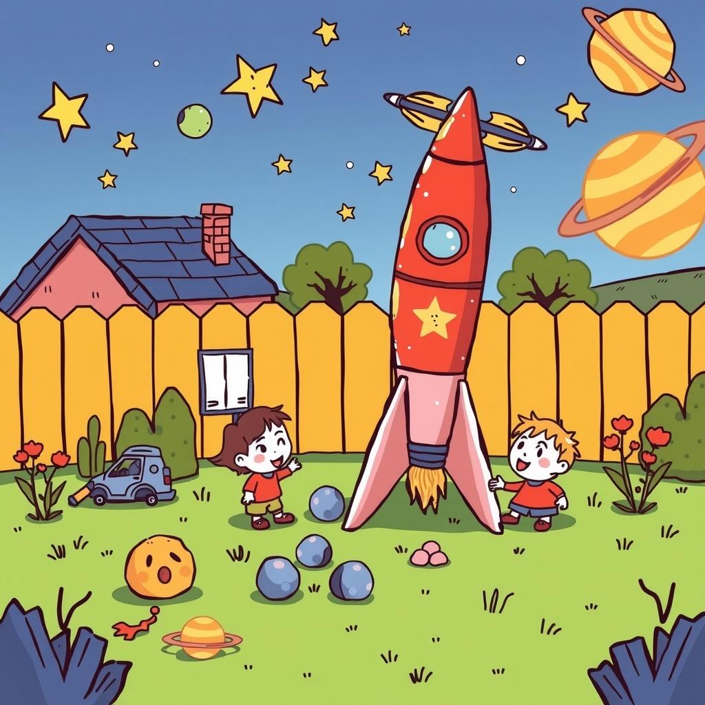 Maya Builds a Rocket