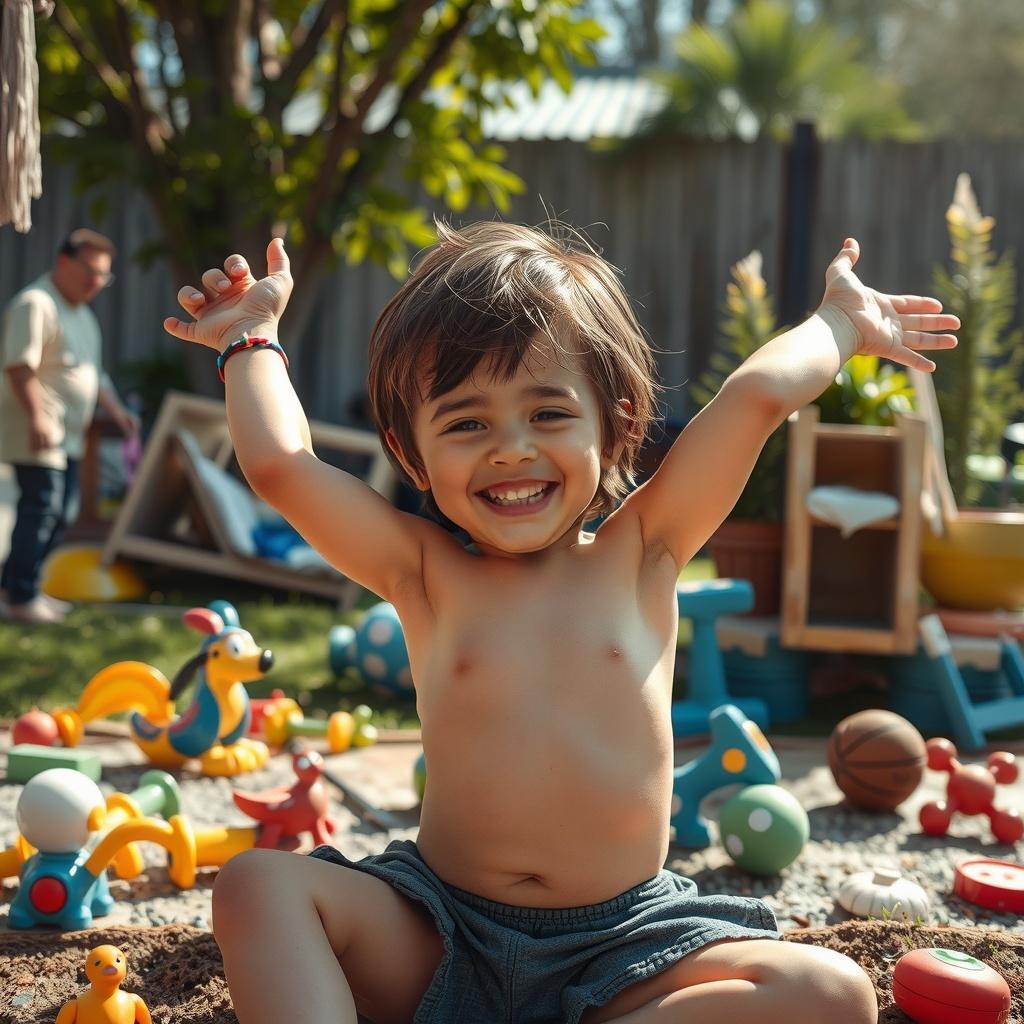 The Shirtless Kid's Adventure