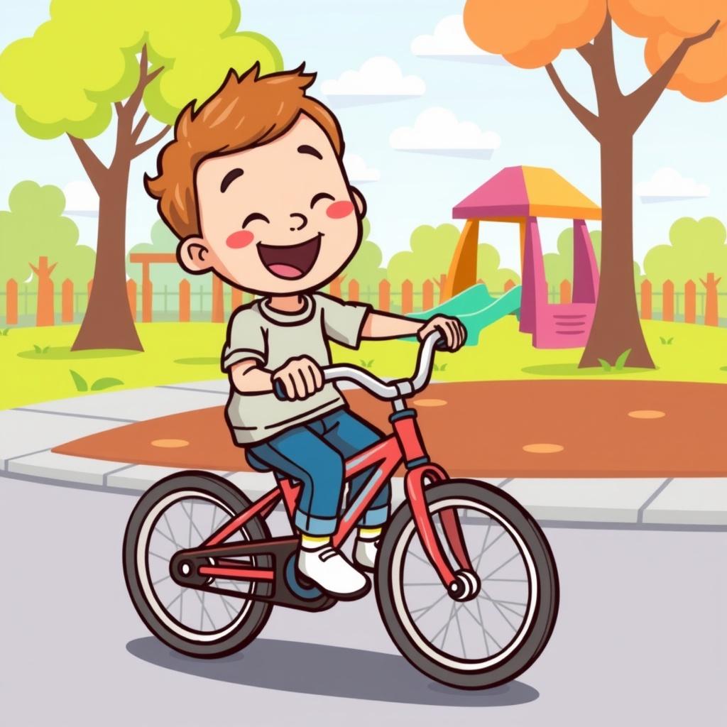 The Little Cyclist's Journey
