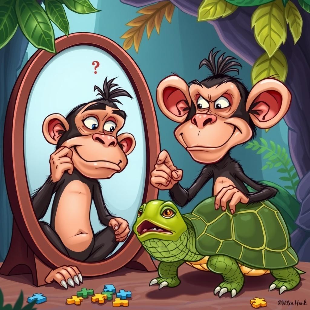 The Monkey and the Mirror cover image