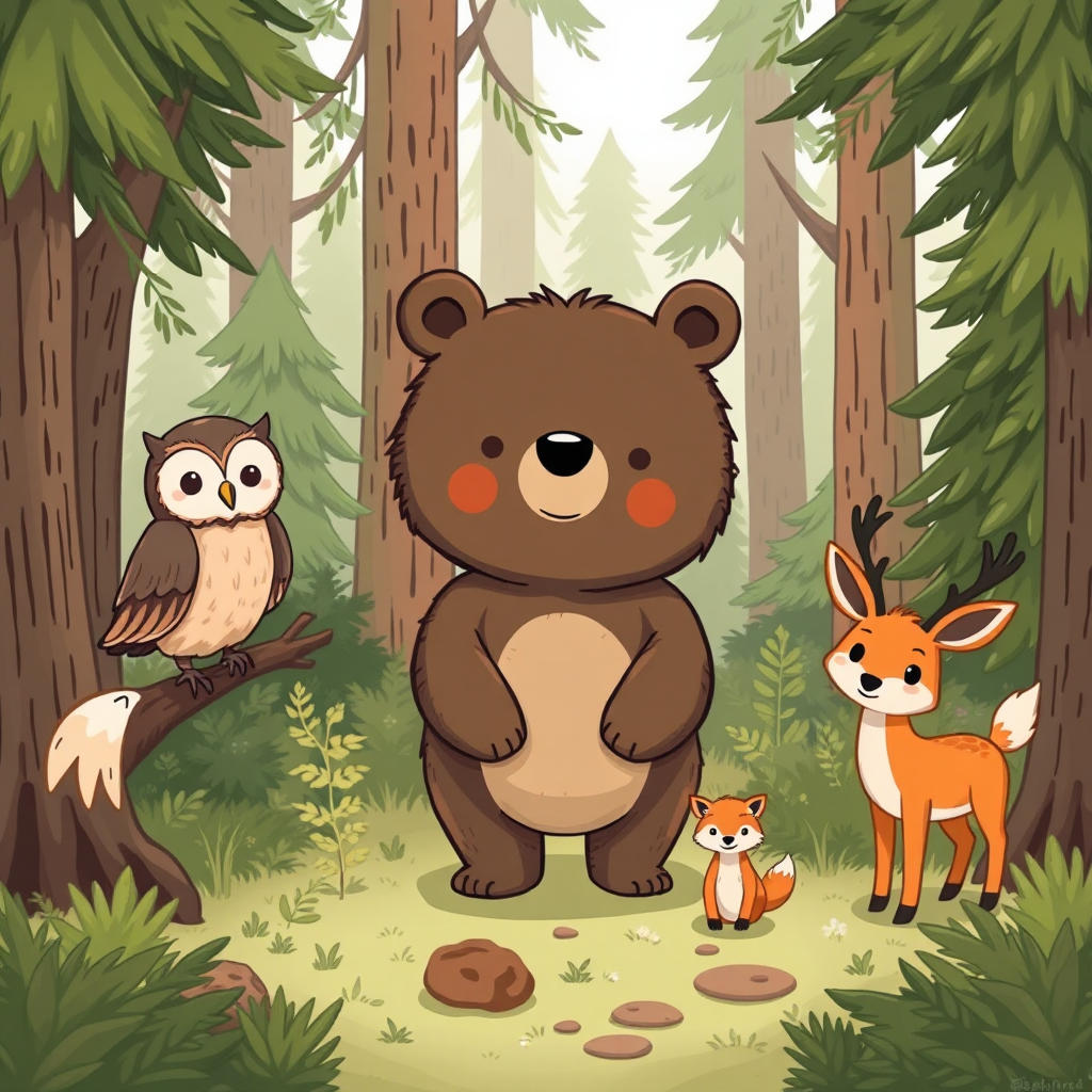Benny's Adventure: The Quest for Home in Pinewood Forest