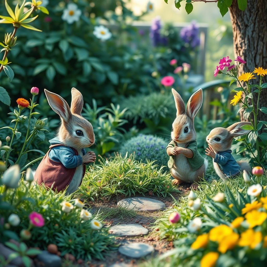 Peter Rabbit and the Garden Adventure