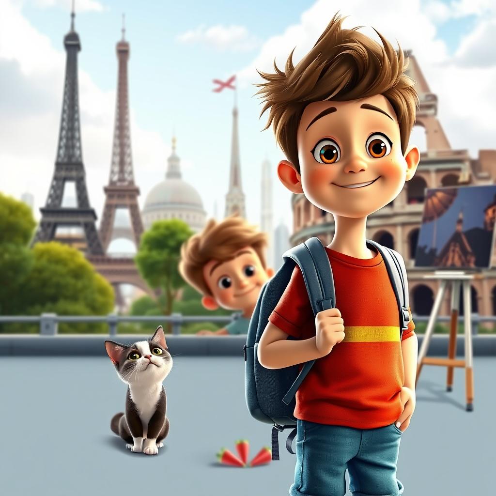 The Amazing Adventure of Timmy and His Magical Backpack cover image