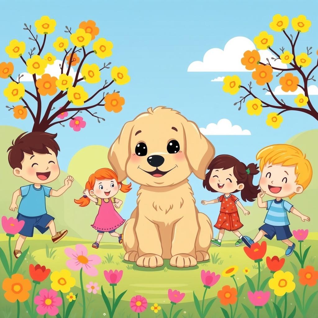 The Little Golden Retriever’s New Home