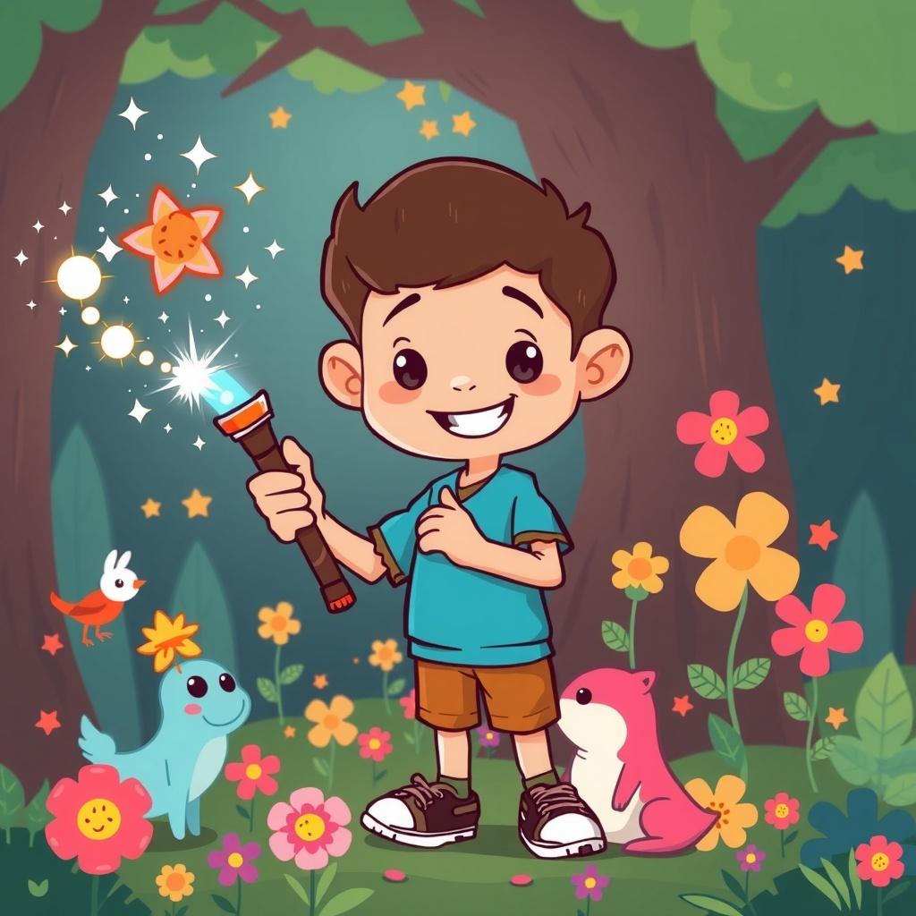 Max and the Magic Walking Stick