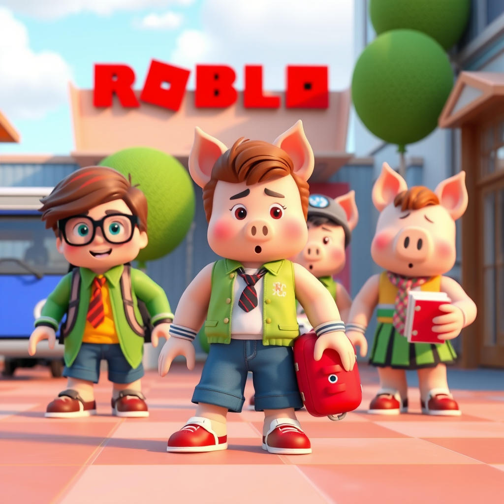 Piggy’s Nickelodeon Parody School