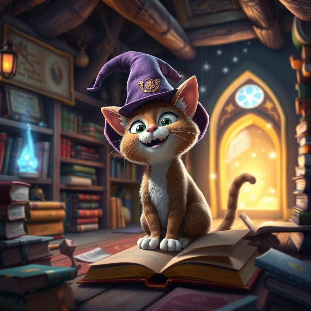 The Tale of Whiskers the Heroic Cat