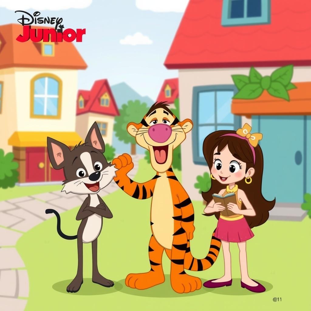 Amanda the Adventurer Comes to Disney Junior Town