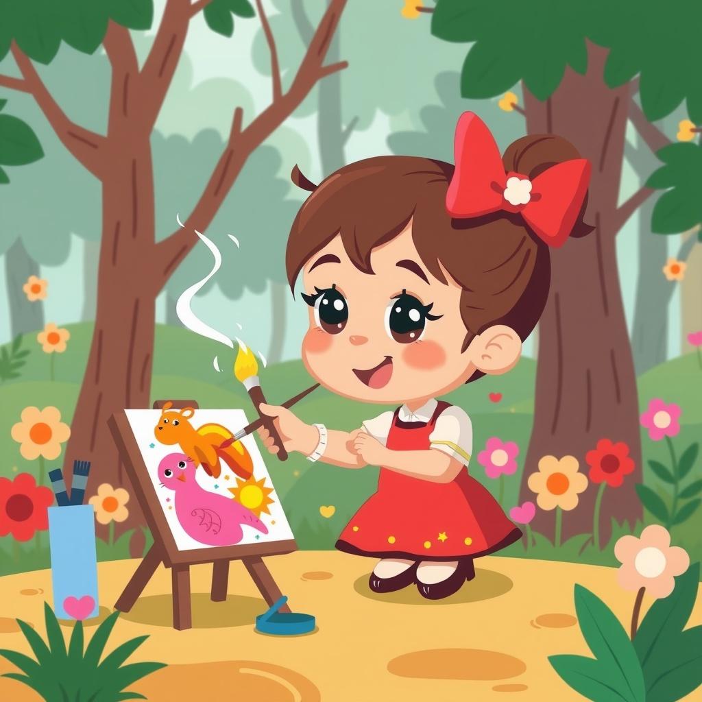 The Magic Paintbrush