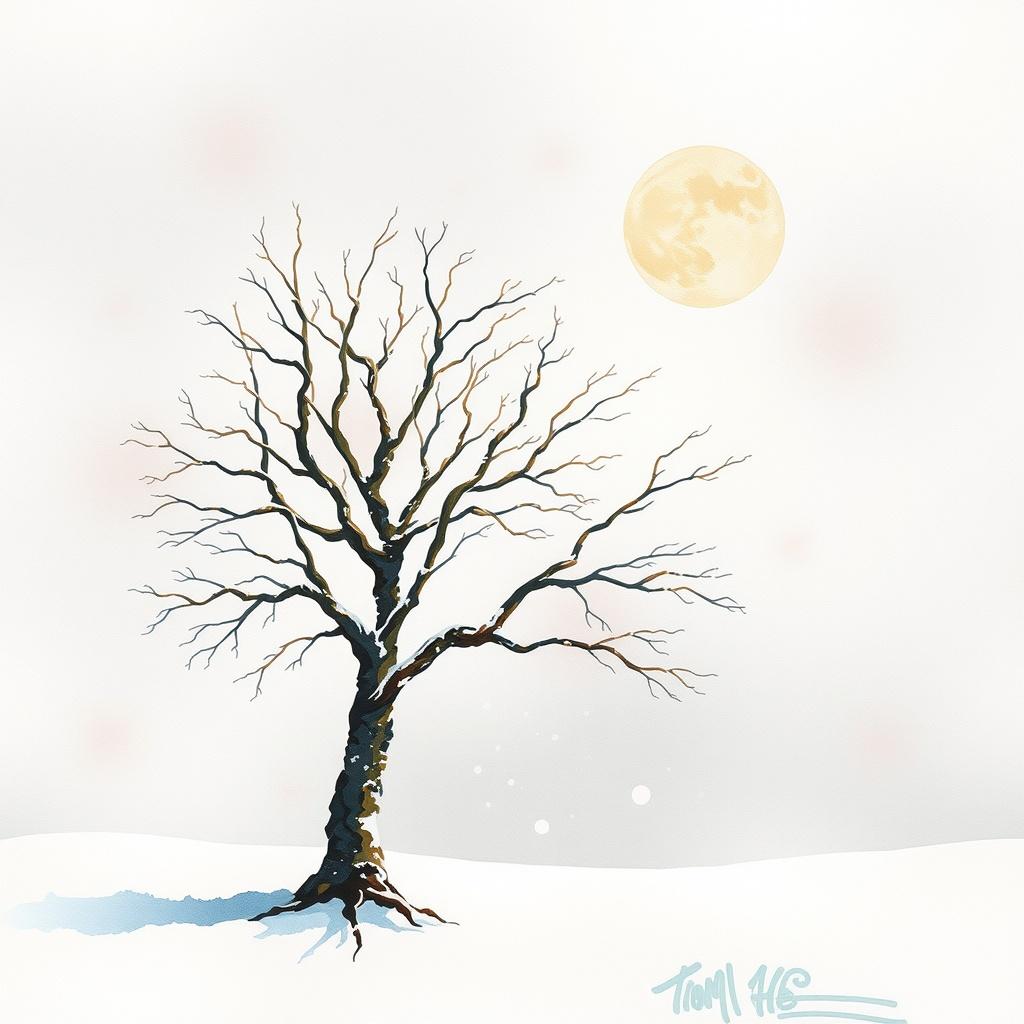 The Lonely Winter Tree